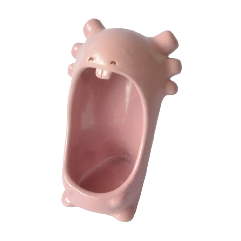 mini comelon ajolote de ceramica marca tuio diseño artesanal mexicano